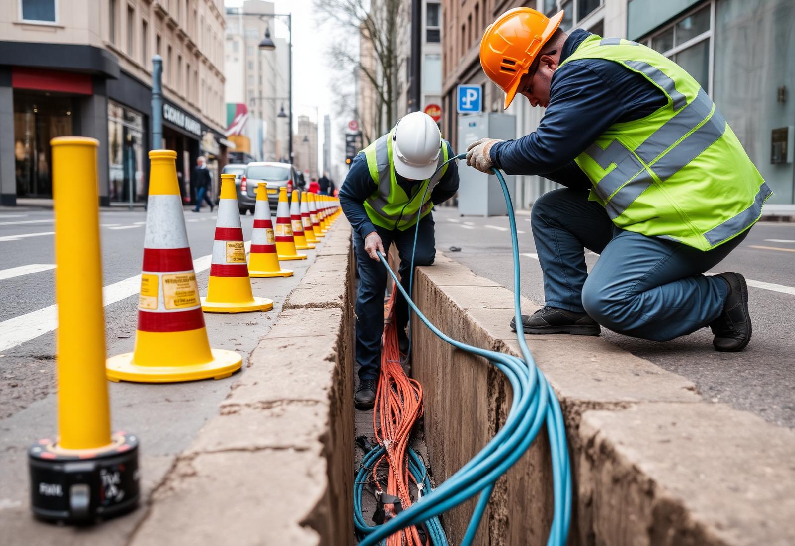Metro fibre rollout